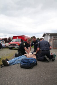 CPR for first responders 