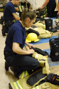 firefighter training