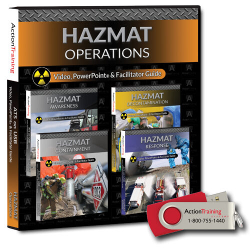 ATS HAZMAT OPERATIONS BUNDLE -17 Video Titles, PowerPoint Presentations and Facilitator Guides